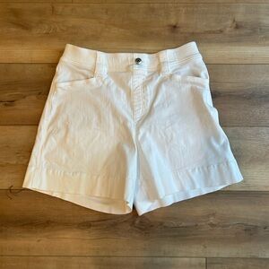Spanx white shorts